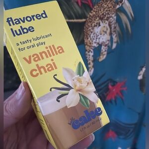 Hello Cake Vanilla Chai Flavored Lube - NEW unopened 1.7 oz spray for oral play